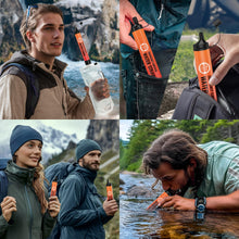 Load image into Gallery viewer, Lormandy Straw Water Filter 8 Pack - Outdoor Camping &amp; Hiking Survival Gear
