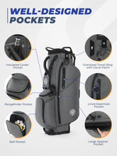 Load image into Gallery viewer, Sturdum Lightweight 7 Way Golf Stand Bag for Men Women, Upgrade Base
