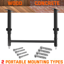 Load image into Gallery viewer, HWOOUSA 48" Ceiling Mount Pull Up Bar - Black
