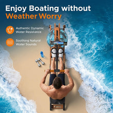 Load image into Gallery viewer, Rowing Machines for Home - Water Rowing Machine with Foldable Design - Wooden
