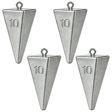 Load image into Gallery viewer, TKHDBF Pyramid Sinkers Fishing Weights, Surf Fishing Sinkers for Saltwater
