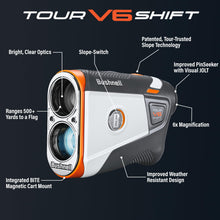 Load image into Gallery viewer, Bushnell Golf Tour V6 Shift Laser Rangefinder, Patriot Pack
