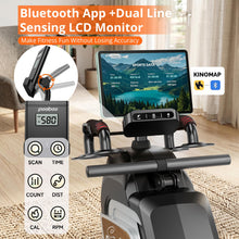 Load image into Gallery viewer, pooboo Rowing Machines for Home - Wood-Yellow
