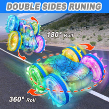 Load image into Gallery viewer, Amphibious Remote Control Car Boat,2.4Ghz 360° Rotation Gesture Sensing Stunt RC Cars,4WD Waterproof RC Trucks, Water Beach Pool Toys
