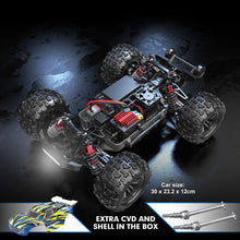 Load image into Gallery viewer, 1/16 RTR Brushless Fast RC Cars for Adults, Max 42mph Electric Off-Road RC Truck, High Speed RC Car 4X4 Remote Control Car
