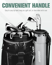 Load image into Gallery viewer, RIOROO Golf Stand Bag, Lightweight Par 3 Golf Bag Holds Up to 7 Clubs with Two Way Dividers Cooler Pocket Shoulder Strap and Multiple Storage Pockets for Men and Women
