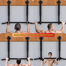 Load image into Gallery viewer, Upgraded-Joist Mounted Pull Up Bar - Black
