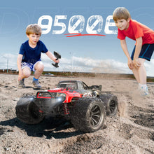 Load image into Gallery viewer, 1:16 Scale All Terrain RC Car, 4x4 High Speed 40 KPH RC Truck, 2.4Ghz Remote Control Truck with 2 Batteries
