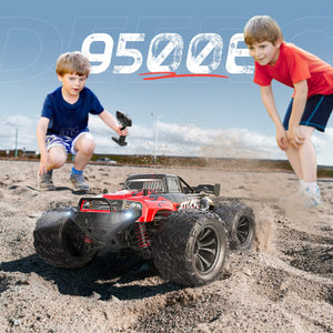1:16 Scale All Terrain RC Car, 4x4 High Speed 40 KPH RC Truck, 2.4Ghz Remote Control Truck with 2 Batteries