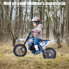 Load image into Gallery viewer, Dirt Bike, Electric Motocross Dirt Bike with Speeds up to 15.5 MPH for Uphill and Off-Road Conditions, Support Up to 150 LBS
