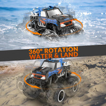 Load image into Gallery viewer, Amphibious Remote Control Car Toys for Boys 2.4 GHz 1:16 All Terrain Off-Road RC Car Waterproof RC Monster Truck
