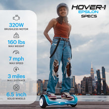 Load image into Gallery viewer, Electric Self Balancing Hoverboard, 320W Dual Motor, 7 mph Max Speed, and 3 Miles Max Range Self Balancing Scooter
