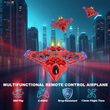 Load image into Gallery viewer, LIHBCAIYI Remote Control Airplane,RC Plane for Adults with LED Lights 360° Flip
