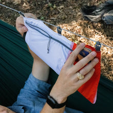 Load image into Gallery viewer, KAMMOK Mantis Hammock, All Seasons, Mosquito Net, Storage Bag, Camping, Outdoor Activities - Pine Green
