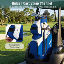 Load image into Gallery viewer, uniHimal Golf Cart Bag, 15 Way Organizer Divider Top with Handles
