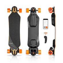 Load image into Gallery viewer, Electric Skateboards with Remote, Top Speed of 25 Mph, 17miles Range, Flexible Tri-Laminate Deck, IP55 Waterproof, Electric Longboard
