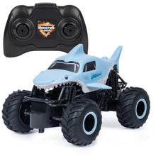 Load image into Gallery viewer, Monster Jam, Official Megalodon Remote Control Monster Truck for Boys and Girls, 1:24 Scale, 2.4 GHz, Kids Toys for Ages 4 and Up
