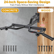 Load image into Gallery viewer, Kipika 48" Ceiling Mounted Pull Up Bar - 400lbs Maximum Weight
