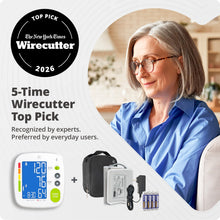 Load image into Gallery viewer, Greater Goods Bluetooth Smart Blood Pressure Monitor for Home Use –Large Backlit Display
