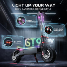 Load image into Gallery viewer, Electric Scooter, 7000W Dual Motor, 55 MPH Max Speed and 60V 38Ah Battery, Large Display, 12&quot; High-Speed Tires Commuting Electric Scooter
