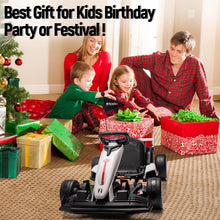 Load image into Gallery viewer, Electric Go Kart for Kids 3-8 - High Speed Drift Kart, 24V Battery Powered, 200W Dual Motor, Infinitely Variable Speed
