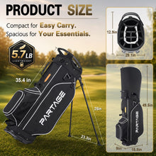 Load image into Gallery viewer, Partage 14 Way Golf Stand Bag, Lightweight Golf Bag, Full-Length Dividers
