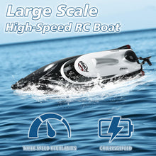 Load image into Gallery viewer, RC Boat-Remote Control Boat for Adults-High Speed 35+ KPH for Pool-Toys for Ages 8-13 (Black)
