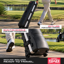 Load image into Gallery viewer, SKB Staff ATA Hard Shell Plastic Golf Travel Case for Cart Bags with Wheels
