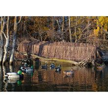 Load image into Gallery viewer, Avery Quick-Set Boat Blind Kit, Waterfowl Hunting Concealment Set with Rustproof Aluminum Frame, Windblocker &amp; Camouflage CamoNet Netting, Mounting Hardware Included, Max-7, 14-16 Feet
