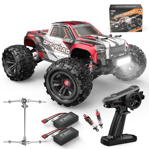 1/16 4X4 RC Offroad Truck - RTR Durable Beginner RC Car, High Speed 38 Km/h, Remote Control Monster Truck