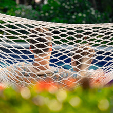 Load image into Gallery viewer, Lazy Daze Double Rope Hammock with 13 FT Curved Steel Black Stand
