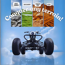Load image into Gallery viewer, 48V Electric Off-Road Go Kart Adults/Kids - 1500W Motor 12-37MPH, 8&#39;&#39; Alum Wheels (Black)
