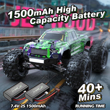 Load image into Gallery viewer, 1/16 Fast Remote Control Car for Adults, Electric 4WD RTR RC Cars, High Speed RC Truck Gifts for Boys, Max 38 kph Offroad RC
