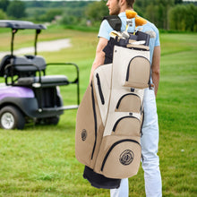 Load image into Gallery viewer, Shopsource 14 Way Golf Cart Bag with Molded Lock Top n Upgrade 900D Oxford
