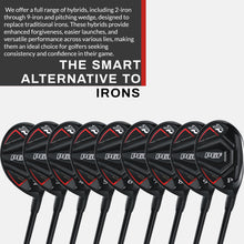 Load image into Gallery viewer, PGF Men's Gold Tour Precision Hybrid Golf Club [RH][ [# 4# 5# 6# 7# 8# 9,PW][Set]
