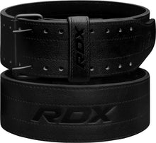 Load image into Gallery viewer, RDX IPF Compliant Powerlifting Belt - 10MM Black
