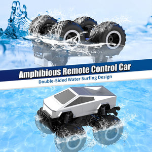 1:16 Remote Control Car, 2.4GHz Waterproof RC Cars, 4WD Amphibious RC Truck, All Terrain Off-Road Remote Control Monster Truck