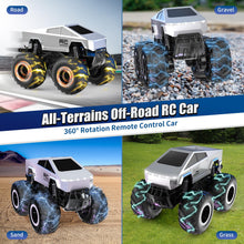 Load image into Gallery viewer, 1:16 Remote Control Car, 2.4GHz Waterproof RC Cars, 4WD Amphibious RC Truck, All Terrain Off-Road Remote Control Monster Truck

