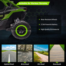 Load image into Gallery viewer, 2 Seater Ride on UTV Car, Licensed Can-Am Electric Off-Road Car, 4WD Kids Truck w/Remote Control, 2 * 24V 7AH Batteries
