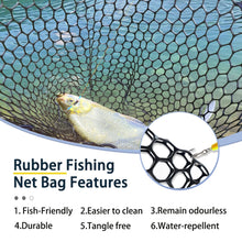 Load image into Gallery viewer, SEASPRO Black Collapsible Rubber Net – Aluminum, Lightweight, Extendable
