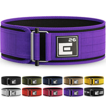 Load image into Gallery viewer, Element 26 Self-Locking Weight Lifting Belt - (Small, Purple)
