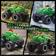 Load image into Gallery viewer, Amphibious Monster Truck Toys, 1:20 Waterproof Dinosaur Monster Trucks for Boys Age 4-7, 2.4GHz All Terrain RC Cars with 2 Batteries
