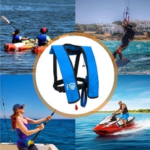 Load image into Gallery viewer, VOGUCCLO | Manual Inflatable Life Jacket for Adults| Supports up to 330 lbs
