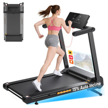 Load image into Gallery viewer, JAGJOG Treadmill for Home with 15% Auto Incline
