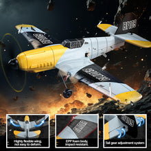 Load image into Gallery viewer, RC Plane, 3 Channel Remote Control Airplane, 6-axis Gyro Stabilizer BF-109 RTF RC Airplane with 2 Batteries, Easy to Fly
