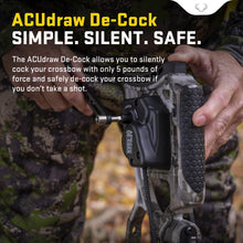Load image into Gallery viewer, TenPoint Phantom De-Cock, Moss Green - 400 FPS - Our Lightest Reverse Draw Crossbow Ever - Equipped with Pro-View 400 Lighted Scope + ACUdraw De-Cock System
