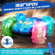 Load image into Gallery viewer, Amphibious Remote Control Car Boat - 4WD RC Stunt Car with Waterproof Gesture Sensing 2.4GHz RC Boat with Lights
