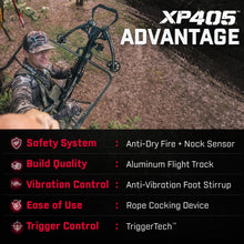 Load image into Gallery viewer, Barnett Explorer XP405 Veil Stoke - Premium Crossbow for Hunting, Fast 405FPS, Lightweight Compact Crossbow, Triggertech Trigger, Adjustable Buttstock, Side Mount Quiver, Illuminated Scope
