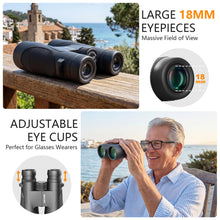 Load image into Gallery viewer, 12x50 Binoculars for Adults Cruise Ship Travel Outdoor High Powerd Gift
