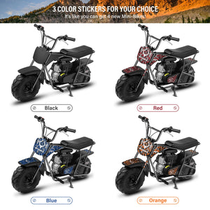 Mini Dirt Bike for Kids, 105CC 4-Stroke Kid Gas Powered Off-Road Pocket Pit Trail Motorcycle W/EPA Approved